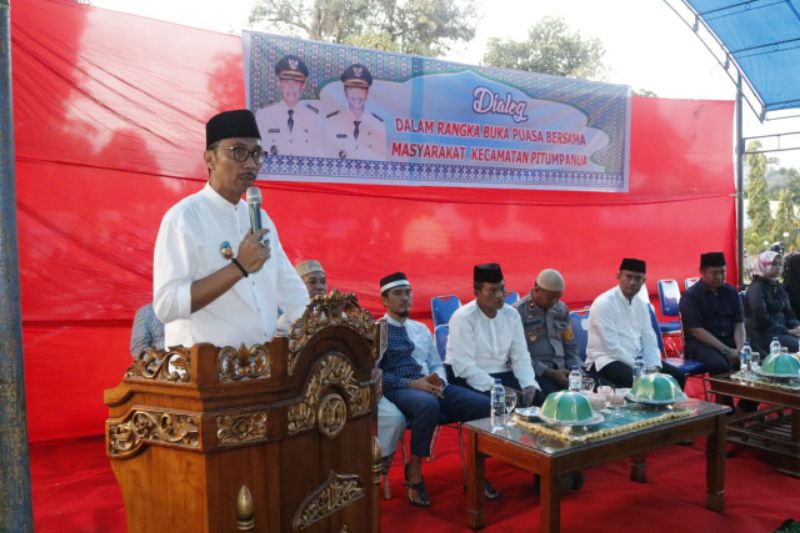 Acara Safari Ramadhan Wakil Bupati Wajo di Pitumpanua 