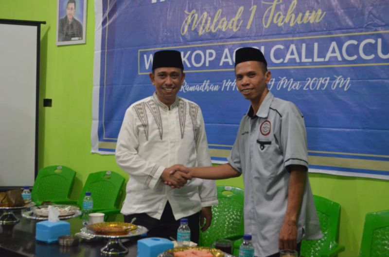 Bupati Wajo Menghadiri Milad Setahun Warkop Acci