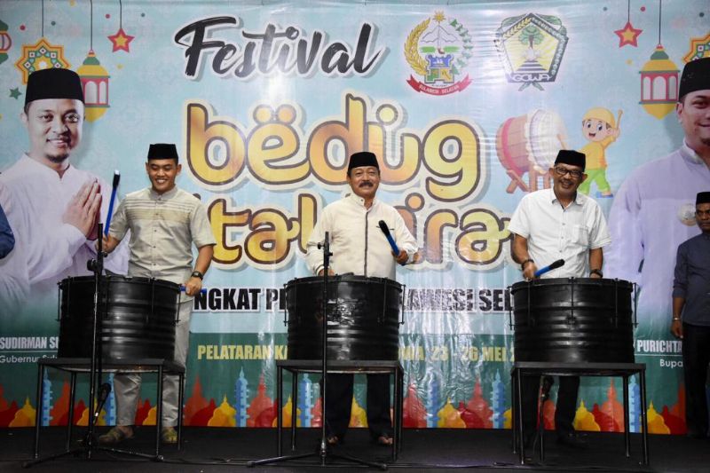 68 Peserta Ramaikan Festival Bedug dan Takbiran Pemkab Gowa