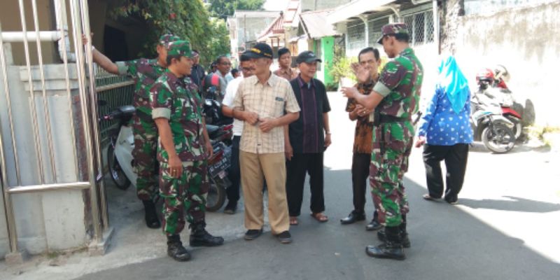 Wujud Nyata Kedekatan Babinsa Koramil 05 Pasar Kliwon dengan Warga Binaannya