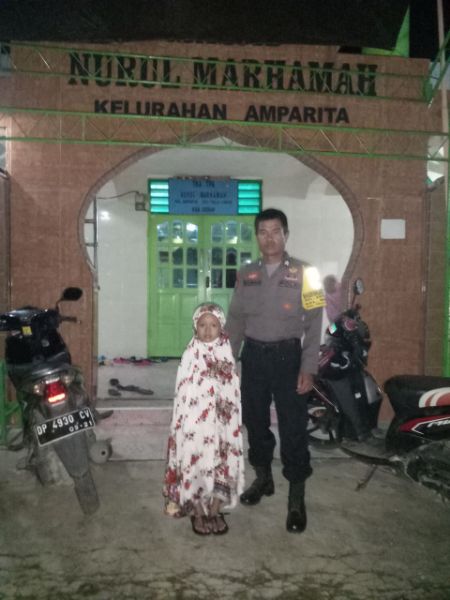 Giat Pam Sholat Tarwih. Personil Mapolsek Tellu Limpoe Jaga 8 Masjid. Ini Lokasinya…