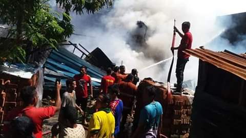 Tiga unit Rumah Ludes Terbakar di Caile Bulukumba