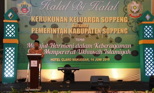 Halal Bilhalal KKS Soppeng Dihadiri Bupati Kaswadi