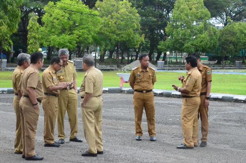 Pagi-pagi Bupati Pinrang Sidak ASN. Ini Tujuannya