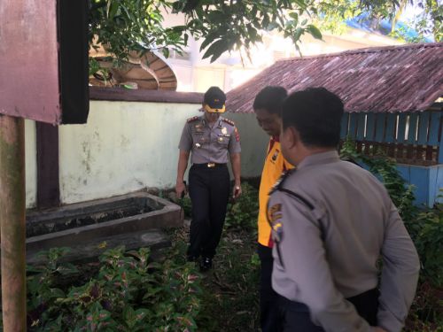 Tingkatkan Kewaspadaan serta Kebersihan, Kapolres Pangkep Kontrol Mako Polsek Misten