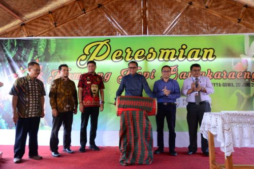 Gubernur Apresiasi Semangat Komunitas Perkampungan Kopi Sulsel di Gowa