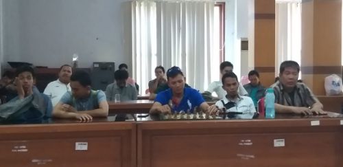 Ratusan Peserta Ikut Asah Otak di Kejuraan Catur 2019 Polres Pangkep