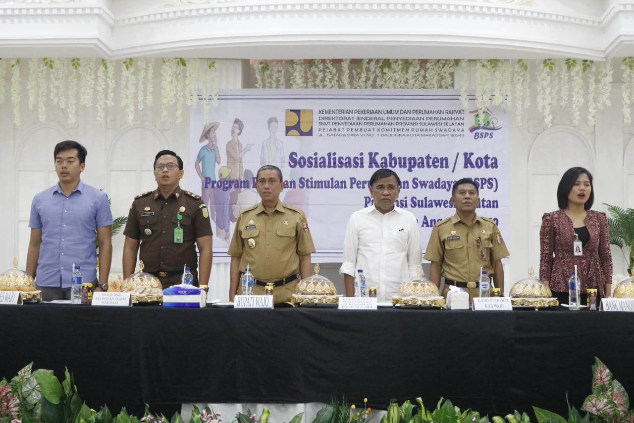 Wajo Dapat Program BSPS dari Kementrian PU-PR