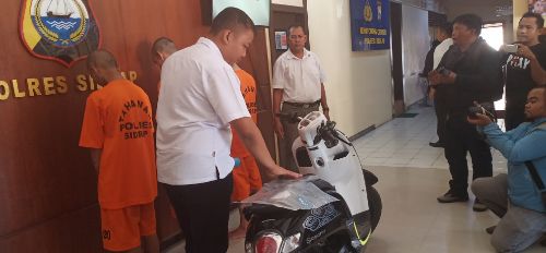 SatReskrim Polres Sidrap Selesaikan 181 Kasus Kriminal. 68 Persen Dimeja Hijaukan