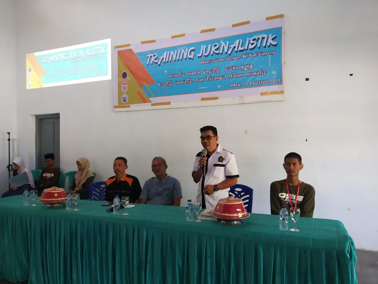 Osis Siswa SMAN 1 Soppeng Diajar Training Jurnalistik 