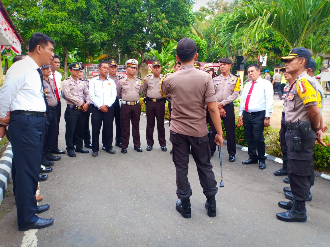 Evaluasi Kinerja Personel, Kapolres Enrekang Gelar Anev