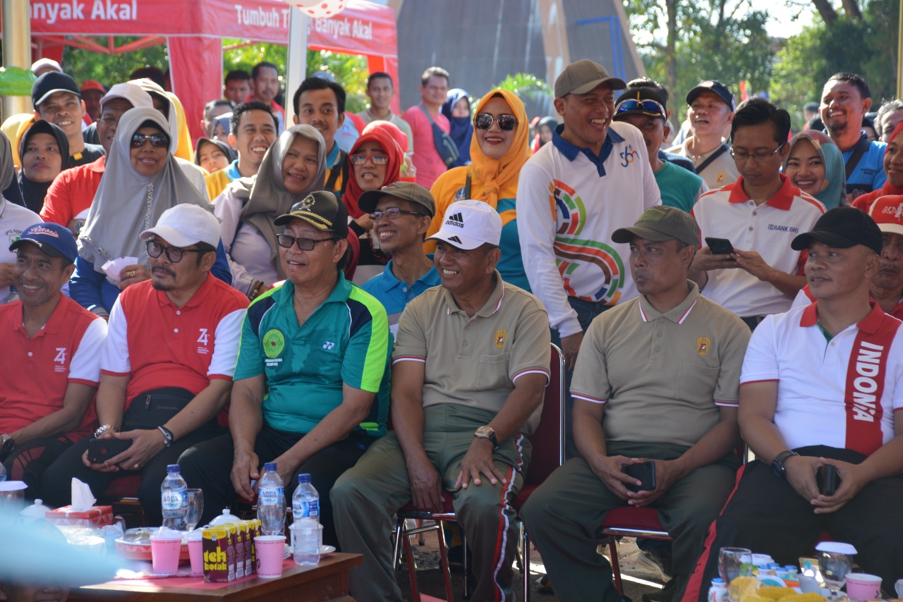 Kapenrem 141 Toddopuli Turut Hadir Kemeriahan Gerak Jalan HUT RI ke 74