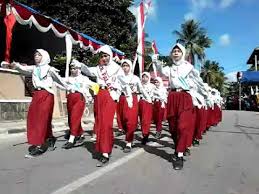 Warna-warni HUT Kemerdekaan RI Ke 74, Pemkab Enrekang Gelar Lomba Gerak Jalan Indah Tingkat SD