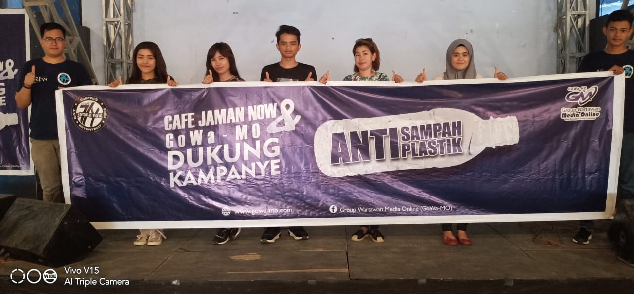 Cafe Jaman Now Dukung Penuh Kampanye Anti Sampah Plastik