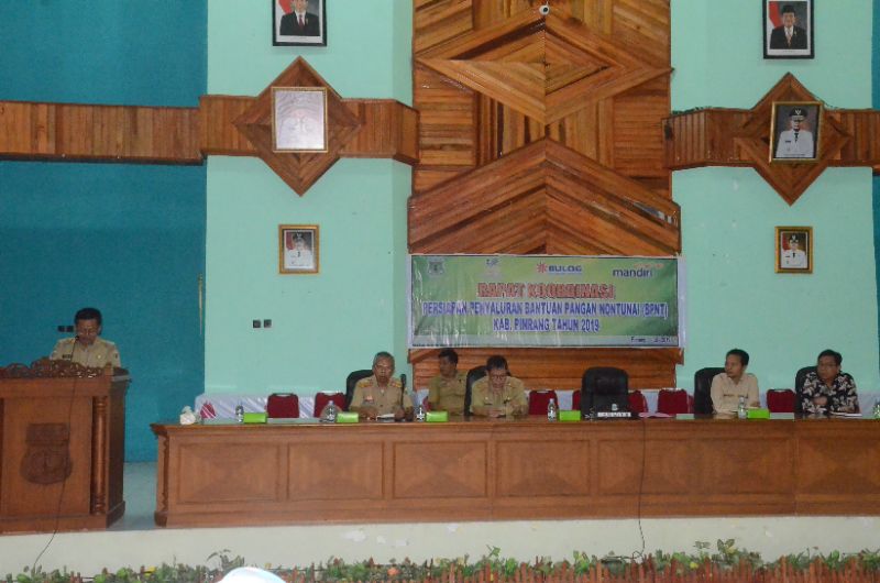 Pemkab Pinrang Gelar Rakor Untuk Penyaluran BPNT