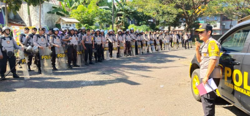 Sebelum PAM Laga PSM-Persija, Ini Arahan Kapolres Pangkep pada Personilnya