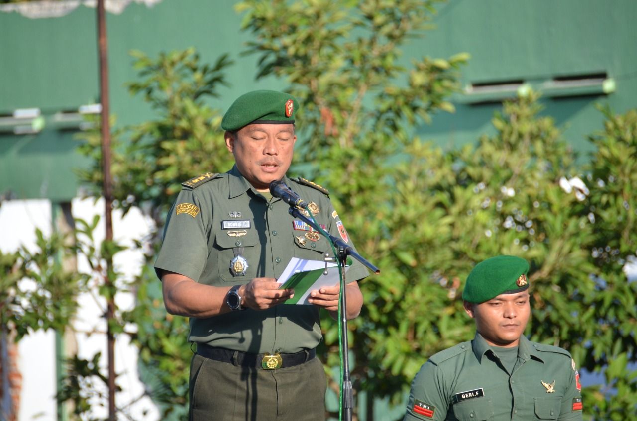 Begini Penegasan Pangdam Hasanuddin Dihadapan Prajurit Korem 141 Toddopuli