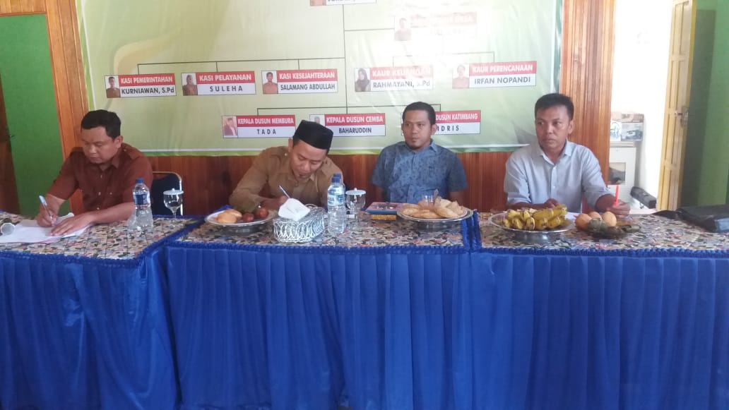 Desa Cemba Menggelar Mudes RKPDes 2019