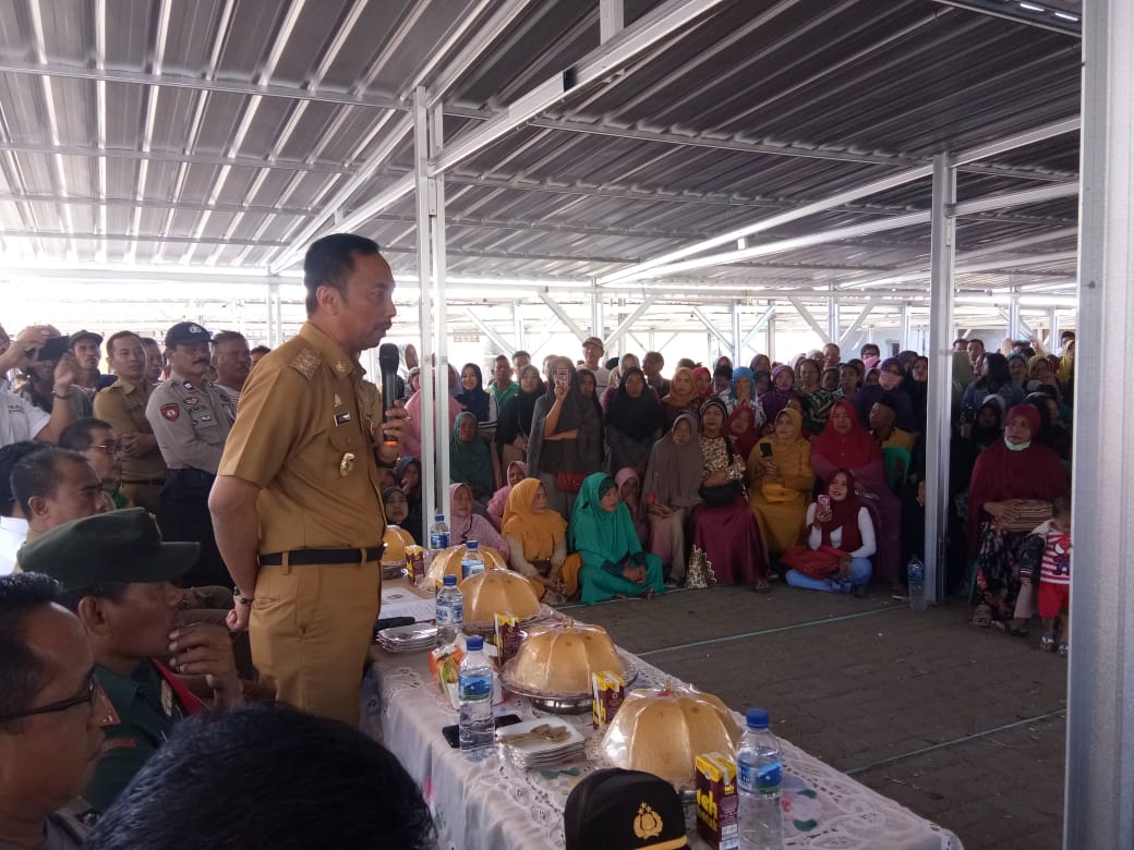 Hadiri Pengundian Lapak Pasar Tempe, Wabup Wajo Tegaskan Tidak Ada “Daeng Mareppe”