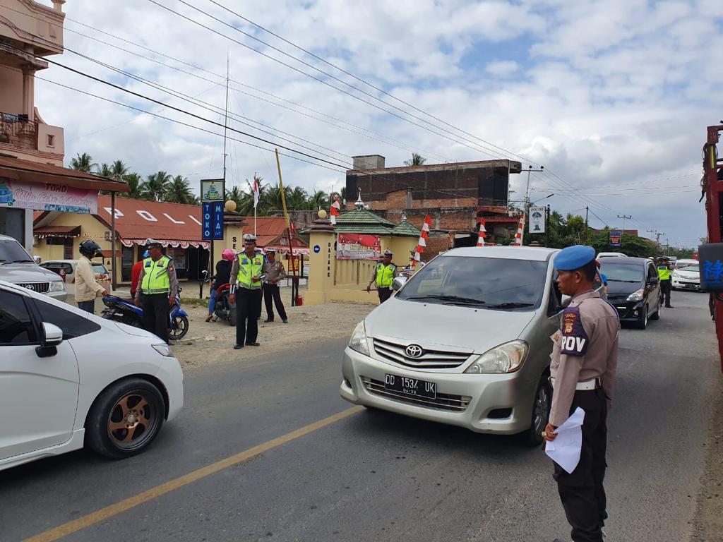 Dua Pekan Operasi Patuh Satlantas Polres Sidrap. Sebanyak Ini Pelanggar di Tindak