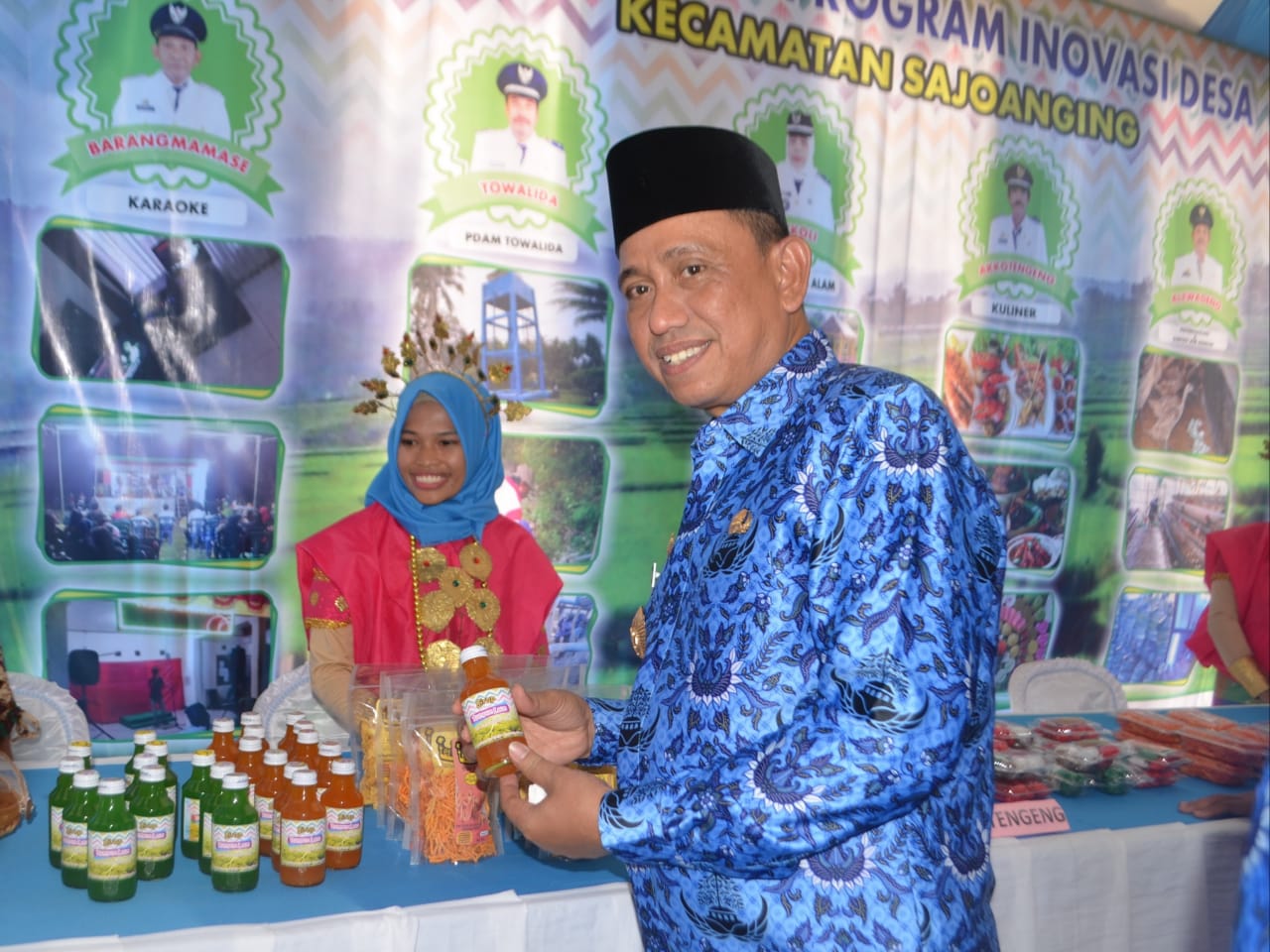 Bupati Wajo Buka Pameran Bumdes Expo