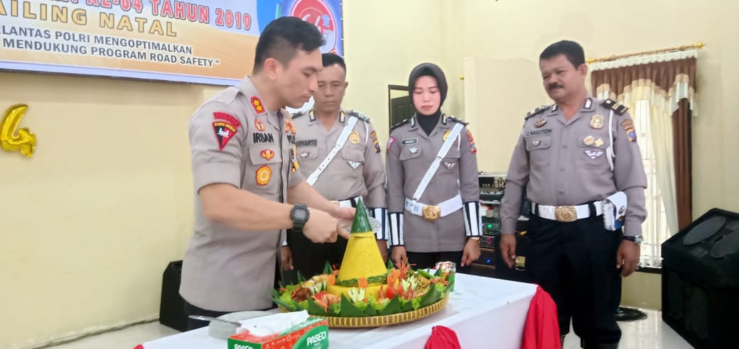 Kapolres Madina Pimpin Giat Syukuran HUT Lantas yang Ke 64. Ini Harapannya…