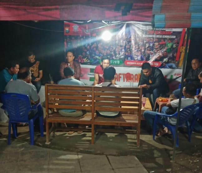 Bahas Situasi Kamtibmas, Kapolres Pangkep Kumpulkan PJUnya di Warkop