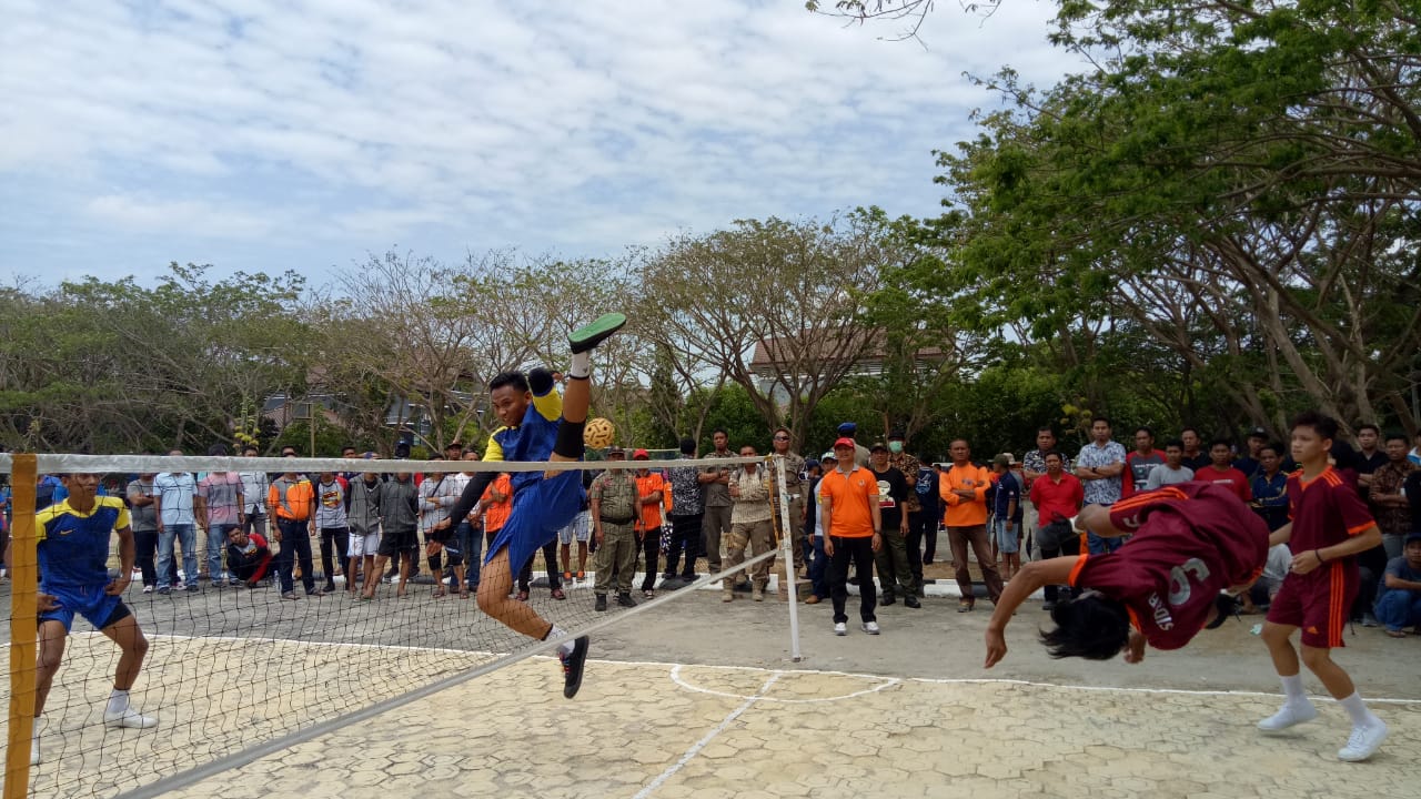 Gelaran Olahraga SKBKT dan BBKT, Tim Takraw Sidrap Tundukkan Wajo