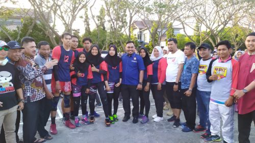 Kalahkan Tim Pinrang, Tim Volly KT Sidrap Melaju Ke Final Di Gelaran SKBKT dan BBKT