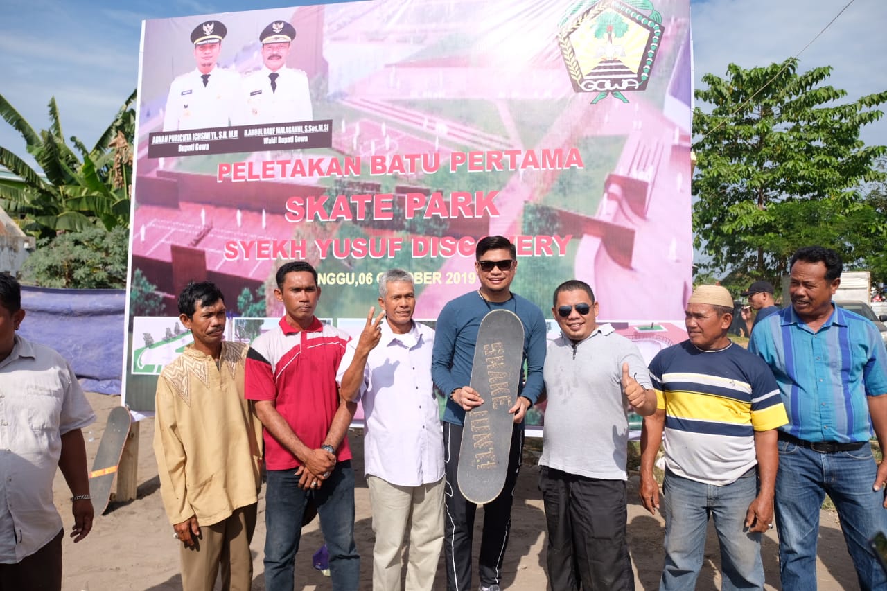 Pembangunan Skate Park di Gowa akan Jadi Terbaik Se Indonesia Timur