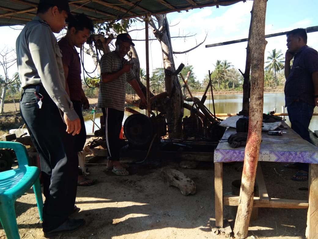 Piket SPKT Mapolsek Ma’rang Giat Turun Patroli Cegah Karhutla