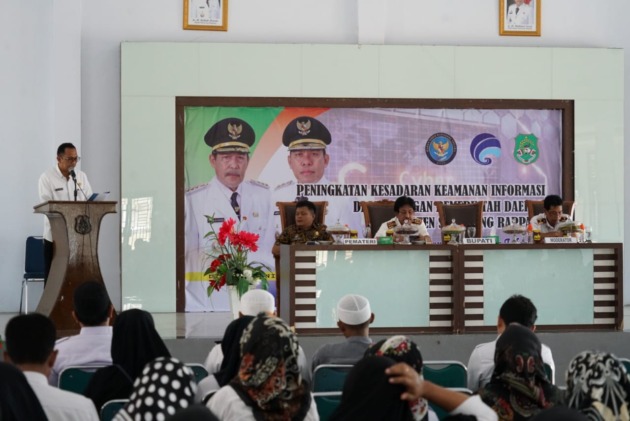 Kominfo Sidrap Sosialisasikan Pentingnya Keamanan Informasi