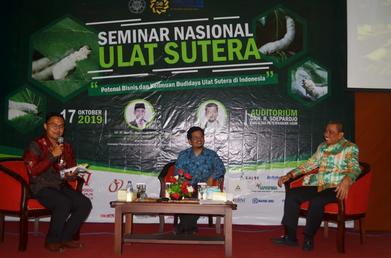 Bupati Wajo Didaulat Pembicara di Seminar Nasional Ulat Sutra UGM