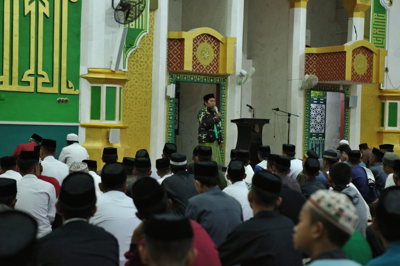 Shalawat Asyghil dan Pengajian Ta’lim Muta’allim Warnai HSN di Sidrap