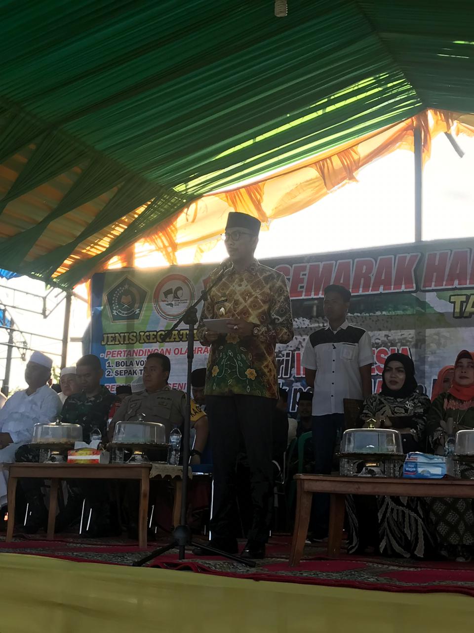 Wakil Bupati Wajo Hadiri Hari Santri Nasional. Ini Pesan Morilnya…