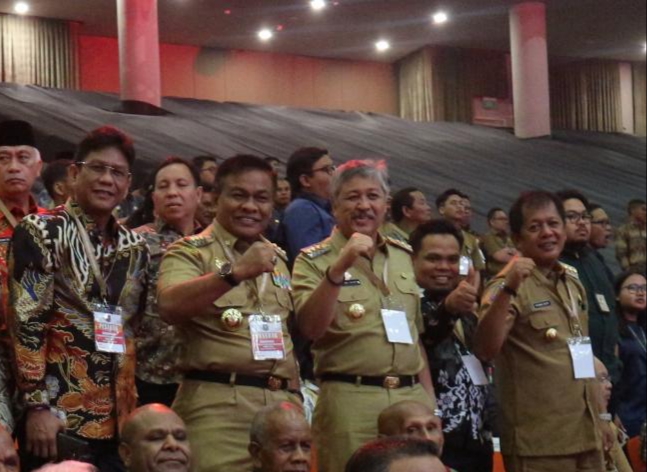 Ditemani Forkopimda, Bupati Soppeng Hadiri Rakornas Indonesia Maju di Bogor