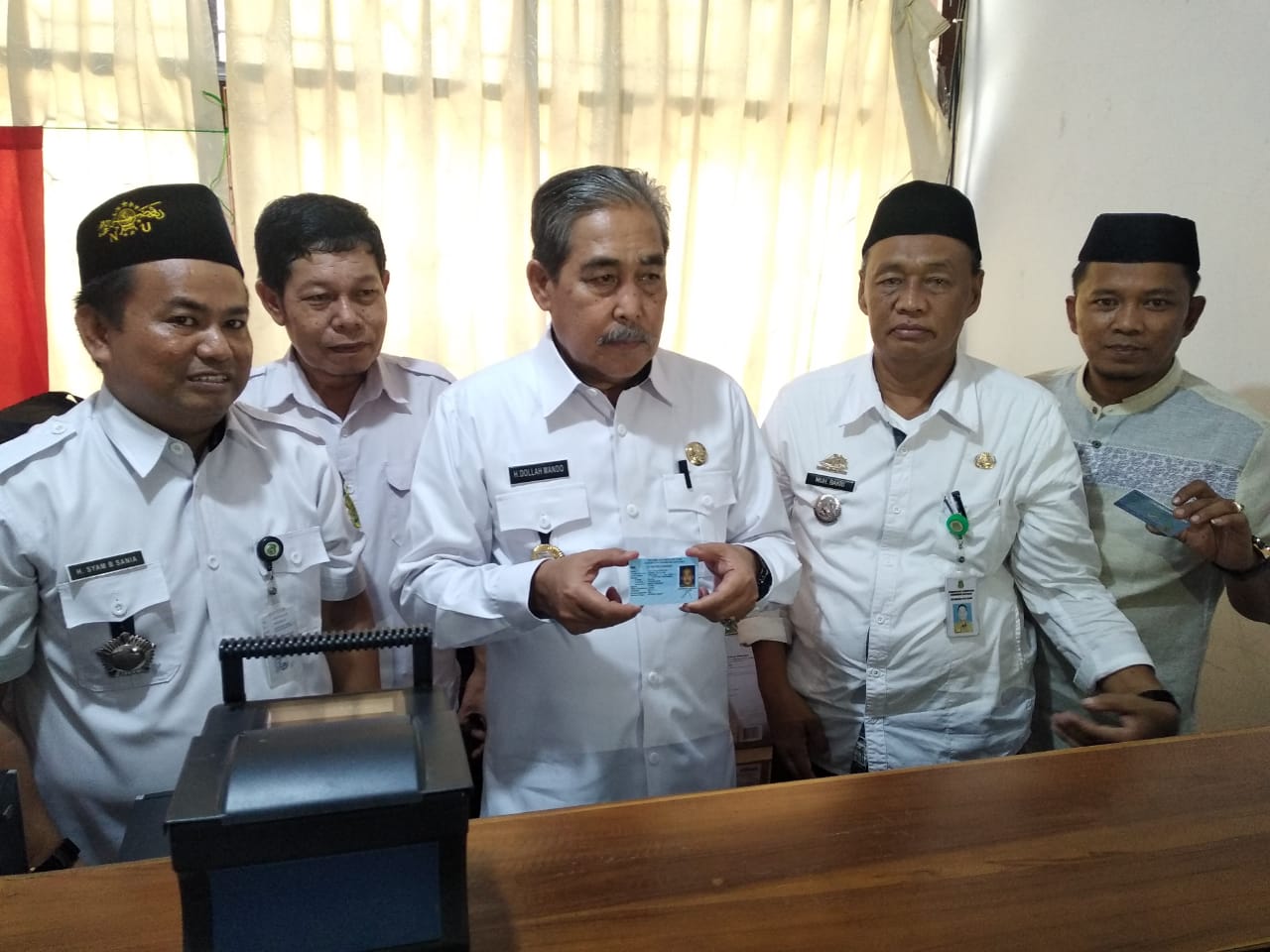 Bupati Sidrap Launching Perekaman Dan Pencetakan KTP-E Berbasis Kecamatan