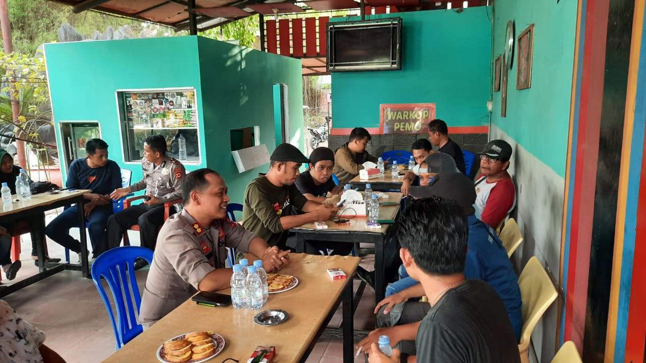 Lewat Coffee Morning, Kapolres Pangkep Jaling Kemitraan Bersama Media