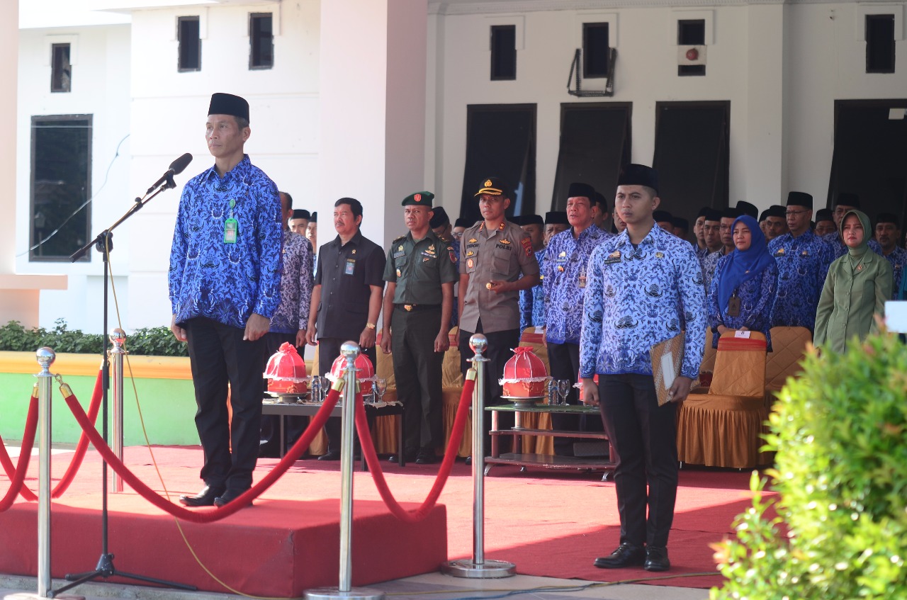 Upacara HUT Korpri di Enrekang, Inspektur Bacakan Arahan Presiden RI