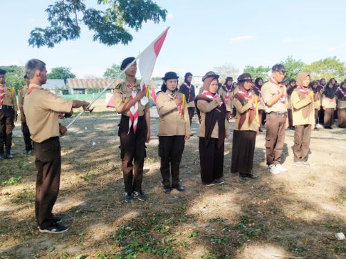 Saka Bakti Husada Kwartir Sidrap Gelar Kemah Pelatihan Krida dan Pengukuhan Pengurus