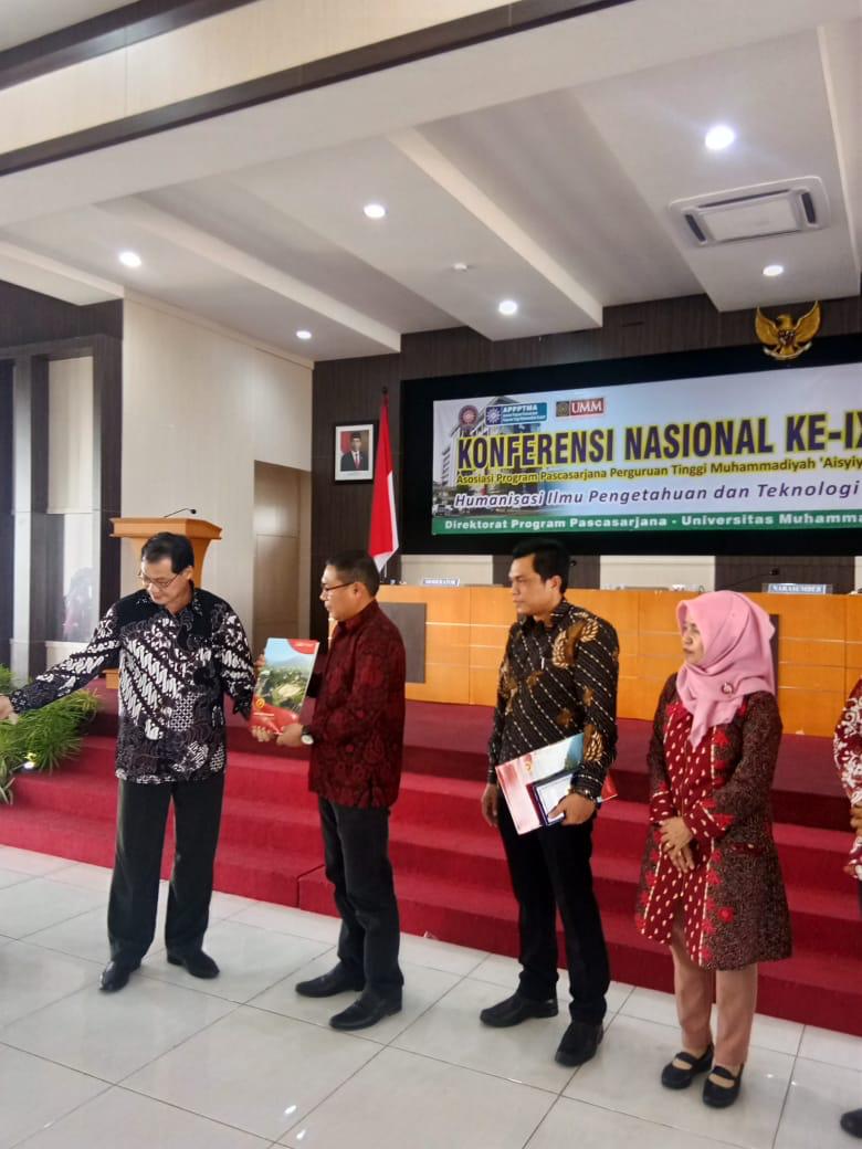 Rektor UMS Rappang Bawakan Materi Digitalisasi Pendidikan Di Forum KN APPPTMA di Malang