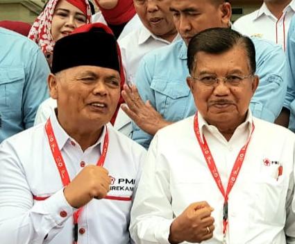 Hadiri Munas XXI PMI di Jakarta, JK Kembali Terpilih Pimpin PMI, MB Ucapkan Selamat