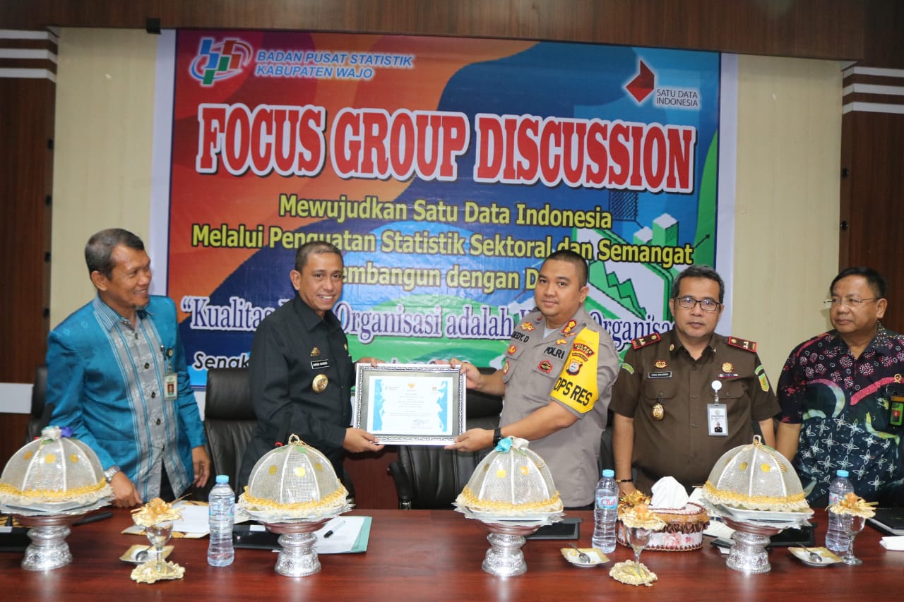 BPS Kabupaten Wajo Gelar FGD, Begini Maksud Tujuannya