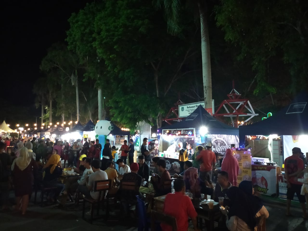 Malam ke-3, Pengunjung Karang Taruna Expo Tambah Membludak