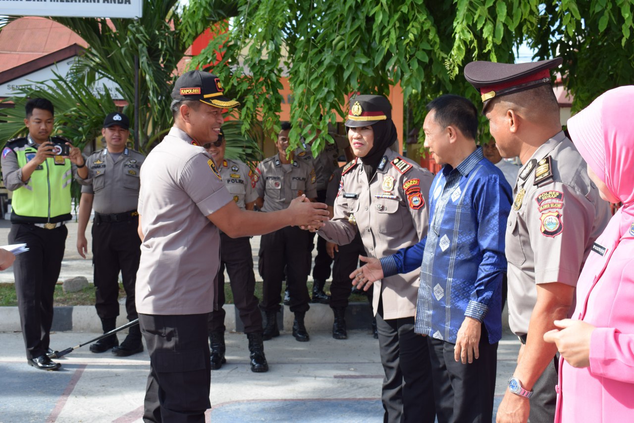 41 Personil Polres Sidrap Naik Pangkat Ini Harapan Kapolres Budi