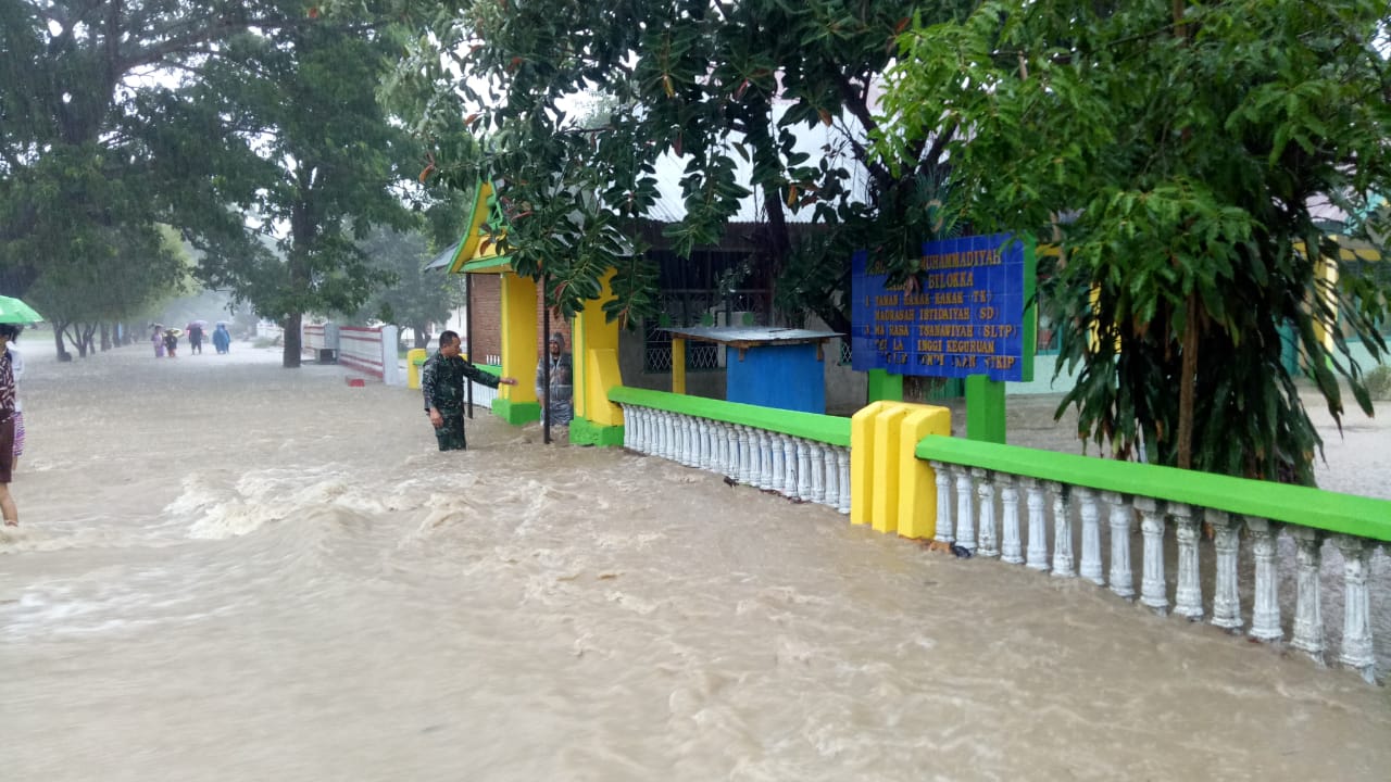 Setelah Angin Kencang, Bencana Banjir Mengintai Sidrap. Bupati : Ingatkan Warga Waspada