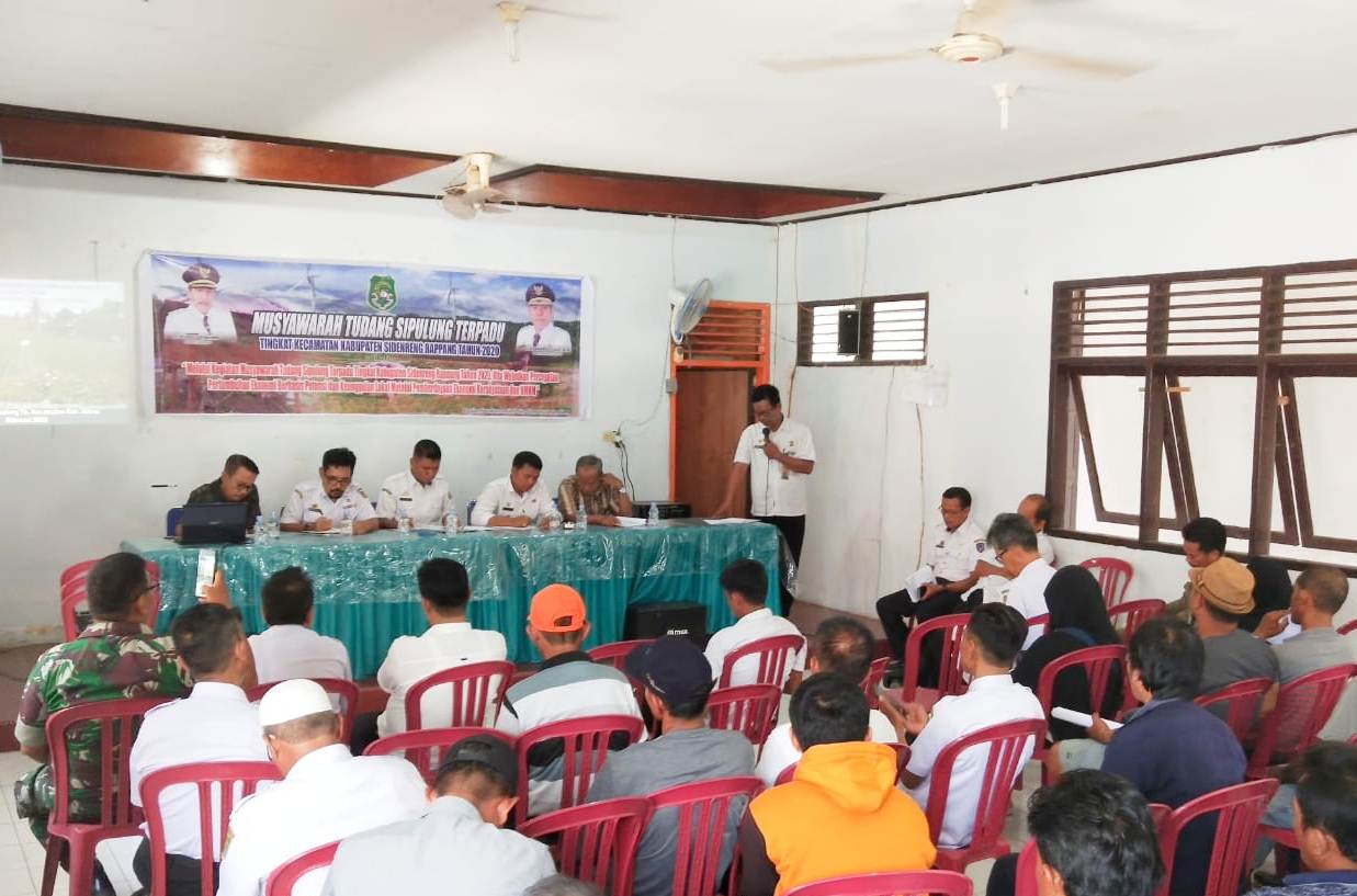 Buka Tudang Sipulung, Camat Watang Sidenreng Sampaikan Penegasan Ini