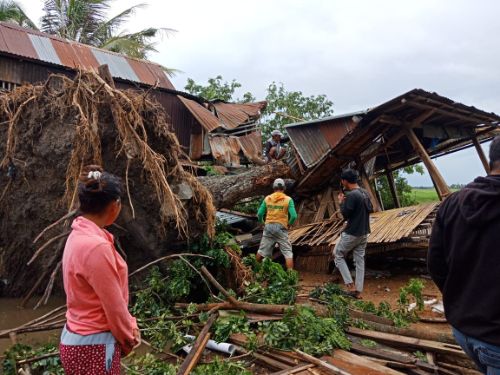 Bencana Puting Beliung, Sudah 715 Rumah Rusak di Sidrap