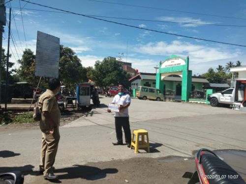 Peduli Sosial, Karang Taruna dan KNPI Pitu Riawa Gelar Aksi Penggalangan Dana Korban Bencana