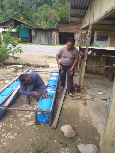 Ide Krearif Kapolres Madina Antisipasi Banjir Di Manfaatkan Warganya